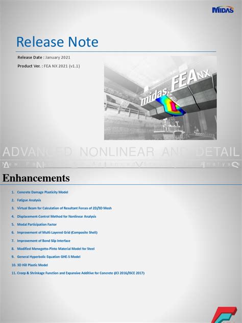[CIVIL] 2021 v1.1 Release Note V900 .